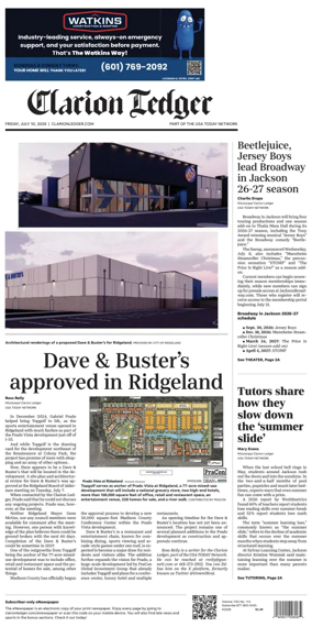 Cover of Clarion Ledger