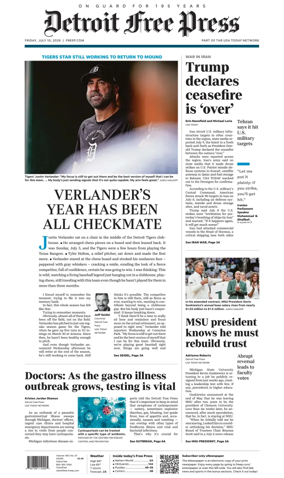 Cover of Detroit Free Press