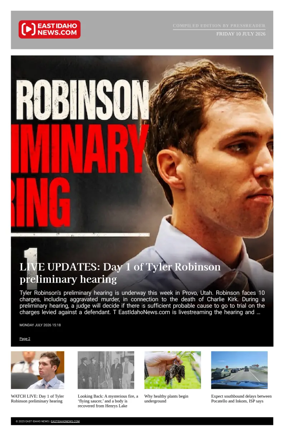 Cover of East Idaho News