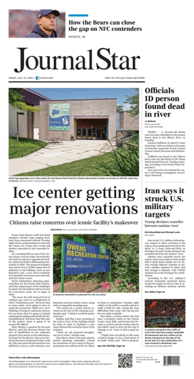 Cover of Journal Star (Peoria)