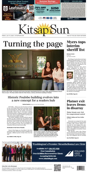 Cover of Kitsap Sun