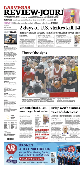 Cover of Las Vegas Review-Journal