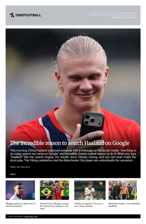 Cover of OneFootball - Compiled Edition