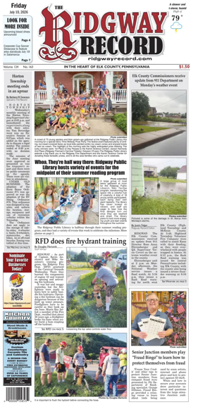 Cover of Ridgway Record