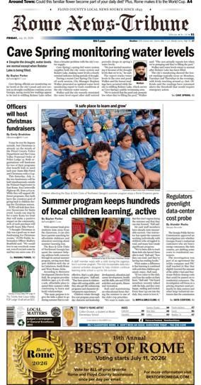 Cover of Rome News-Tribune
