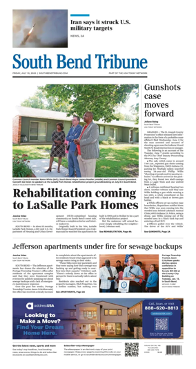 Cover of South Bend Tribune