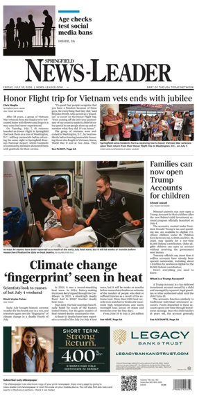 Cover of Springfield News-Leader