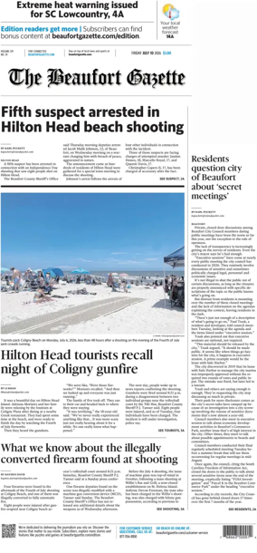 Cover of The Beaufort Gazette