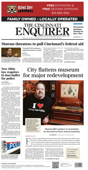 Cover of The Cincinnati Enquirer