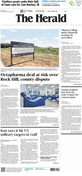 Cover of The Herald (Rock Hill)