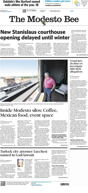 Cover of The Modesto Bee
