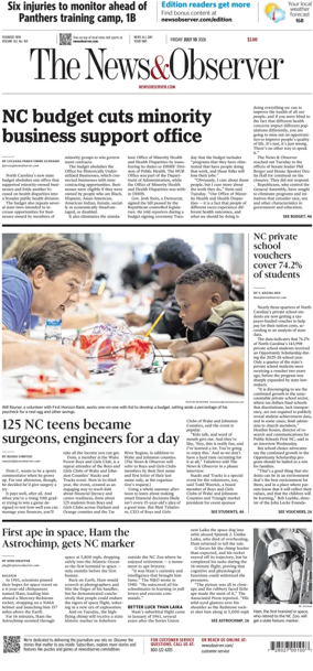 Cover of The News & Observer