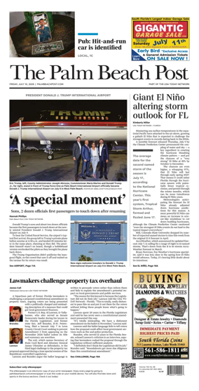 Cover of The Palm Beach Post