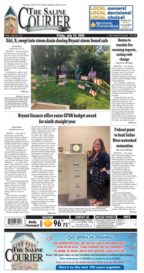 Cover of The Saline Courier