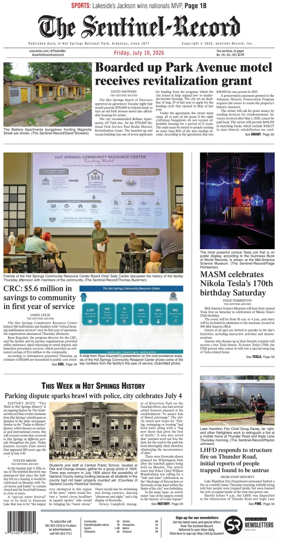 Cover of The Sentinel-Record