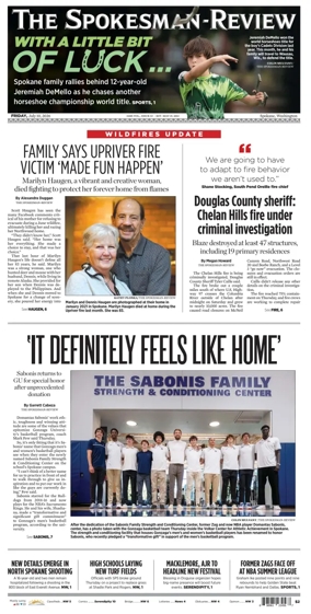 Cover of The Spokesman-Review (Spokane)