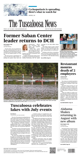 Cover of The Tuscaloosa News