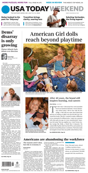 Cover of USA TODAY US Edition
