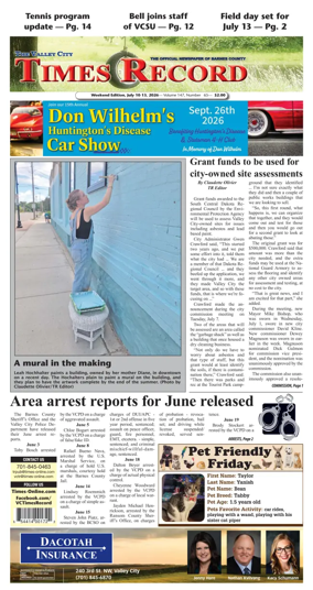 Cover of Valley City Times-Record