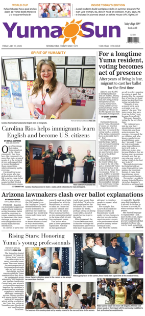 Cover of Yuma Sun