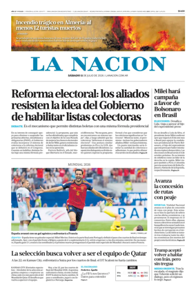 Cover of La Nacion