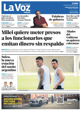 Cover of La Voz del Interior