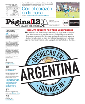Cover of Pagina 12