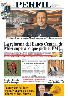 Cover of Perfil (Sabado)