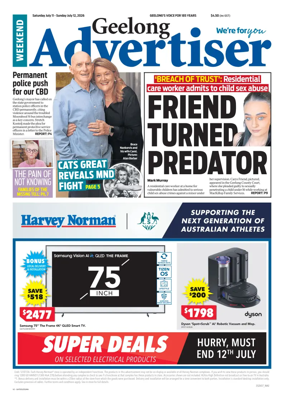 Cover of Geelong Advertiser