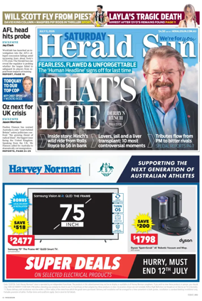 Cover of Herald Sun