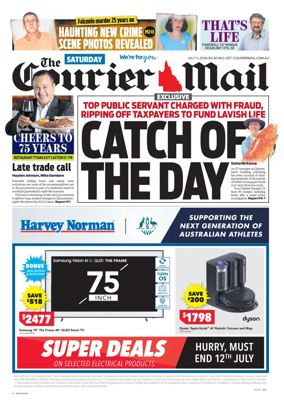 Cover of The Courier-Mail