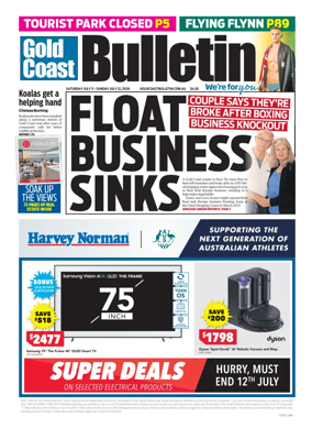 Cover of The Gold Coast Bulletin
