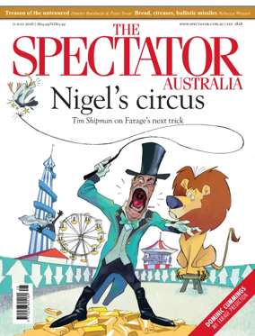 Cover of The Spectator (Australia)