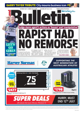 Cover of Townsville Bulletin