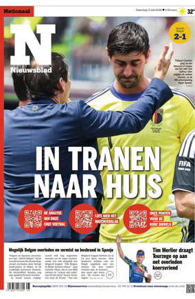 Cover of Het Nieuwsblad