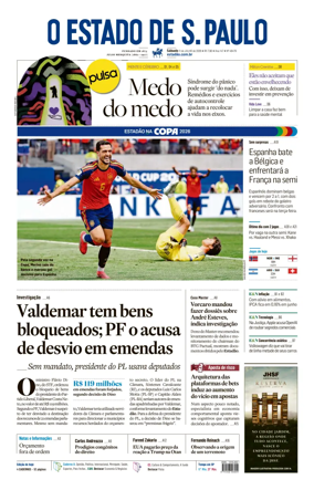 Cover of O Estado de S. Paulo