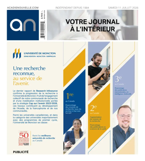Cover of Acadie Nouvelle