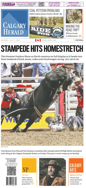 Cover of Calgary Herald