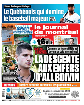Cover of Le Journal de Montreal