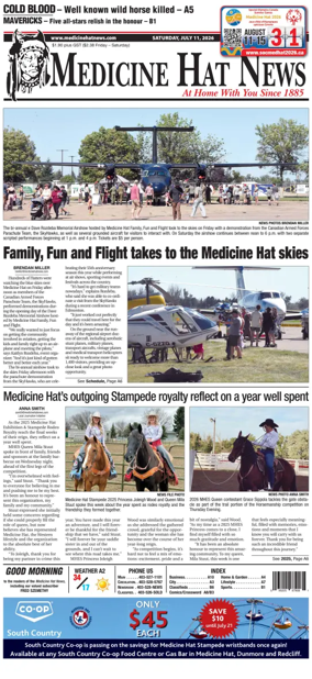 Cover of Medicine Hat News
