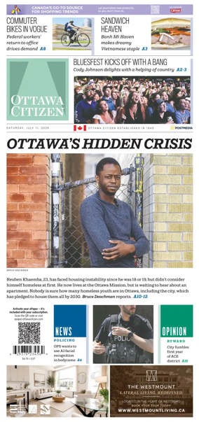 Cover of Ottawa Citizen