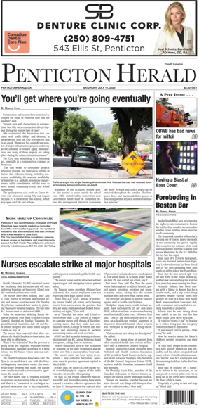 Cover of Penticton Herald