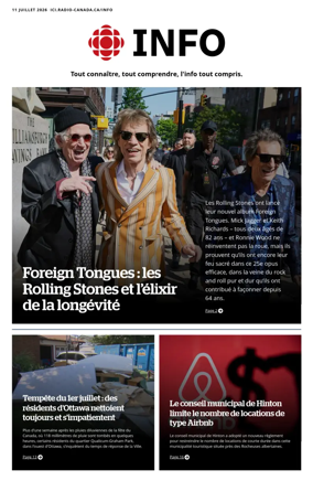 Cover of Radio-Canada Info