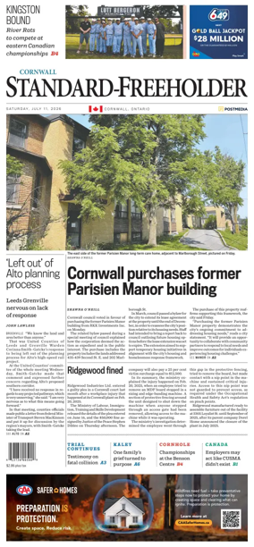 Cover of Standard-Freeholder (Cornwall)