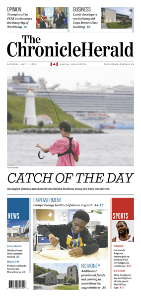 Cover of The Chronicle Herald (Provincial)