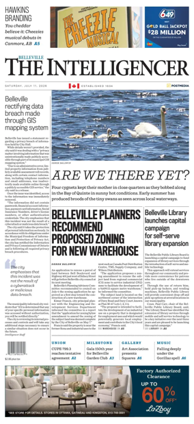 Cover of The Intelligencer (Belleville)
