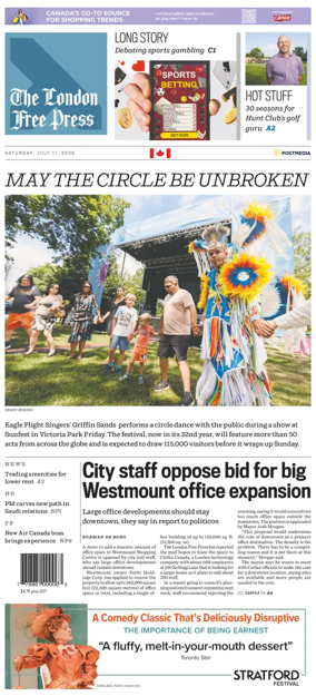 Cover of The London Free Press