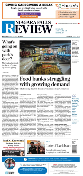 Cover of The Niagara Falls Review