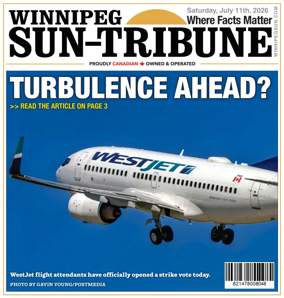 Cover of Winnipeg Sun