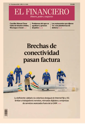 Cover of El Financiero (Costa Rica)